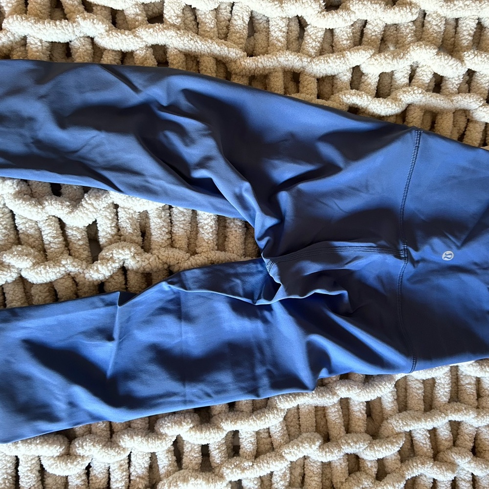 Blue Lululemon Athletic Leggings